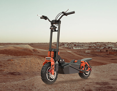 PXID a special moped off-road scooter