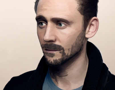 Digital Portrait (Tom Hiddleston)