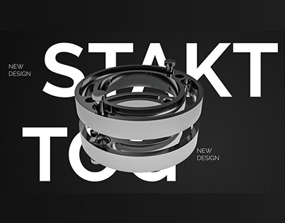 Project thumbnail - Kinekt Design - Stakt Ring product visulization