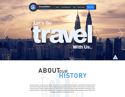 Website design (Overseas Holidays)