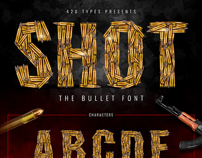 SHOT - The Bullet Font