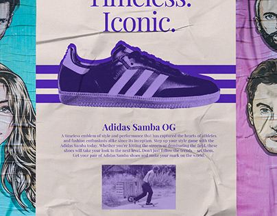 Adidas Samba | Poster Design