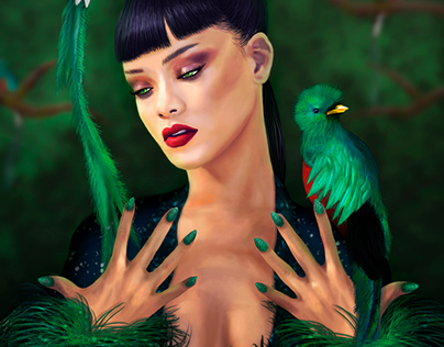 Rihanna Entre Quetzales