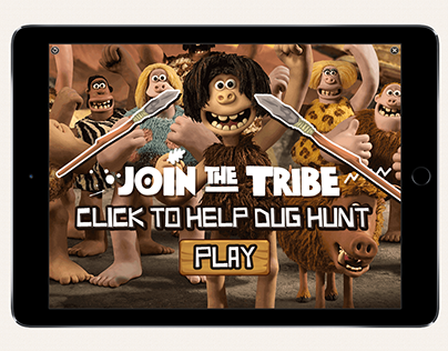 Gamification Interactive Ad Units for Early Man