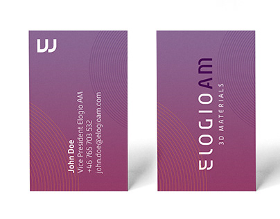 Visual identity and logo for Elogio AM