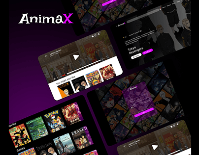 Animax | Prototype | Anime website