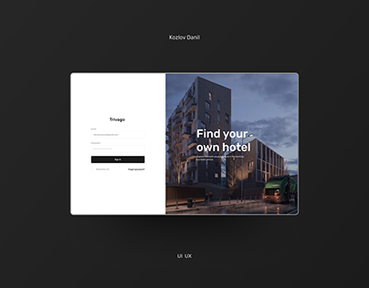 Travelly — Booking Hotel UX/UI