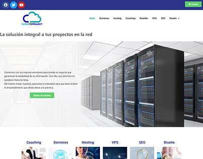 Sitio web Cloudtoproject