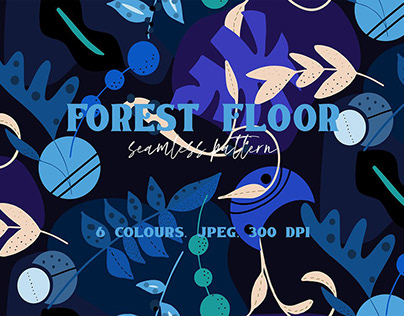 Forest Floor - Seamless Pattern