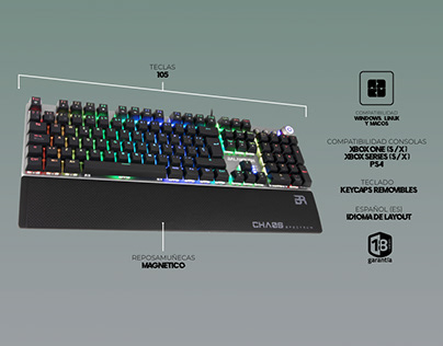 Computer Keyboard Commercial Graphic Design