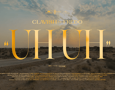 Clavish ft. Fredo "UH UH" Official Title Design