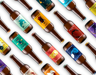 ⭐🍺 MISMA Zodiac beer labels