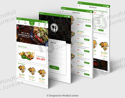Restaurant/Food Delivery Application Illustration,UI/UX