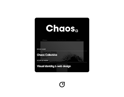 Chaos Collective – visual identity & web design
