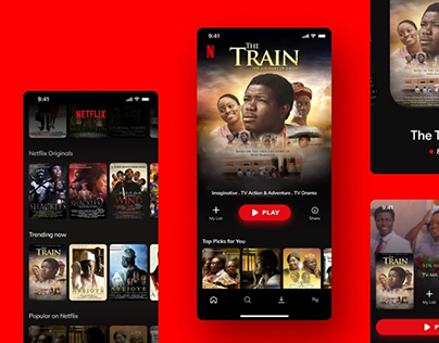 MZFM has just purchased Netflix (Imaginative UI Screen)