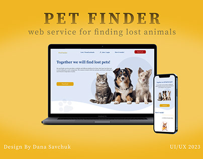 Pet Finder /Web servise for finding lost animals