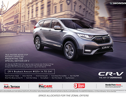CR-V 2020 launch ad