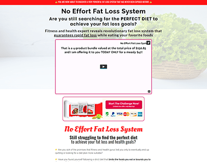 No Effort Fat Loss System
