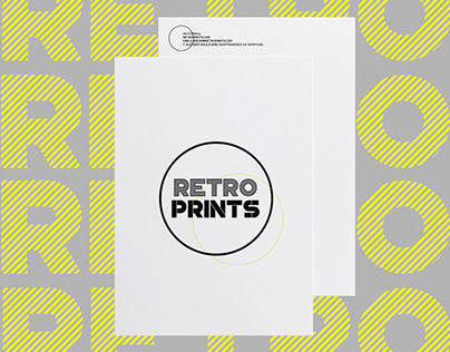 Retro Prints Branding