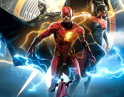The Flash Movie Poster Design
