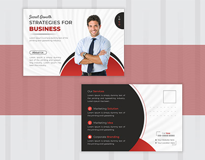 Business Post Card Design