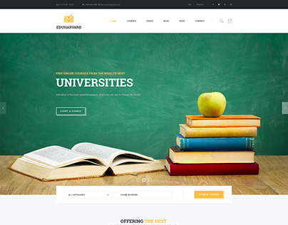 Educate - Multi-Concept Education & Courses HTML Templa