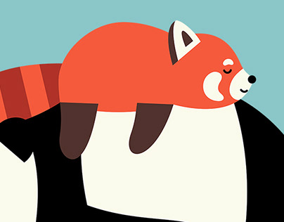 Red Panda Projects | Photos, videos, logos, illustrations and branding on  Behance