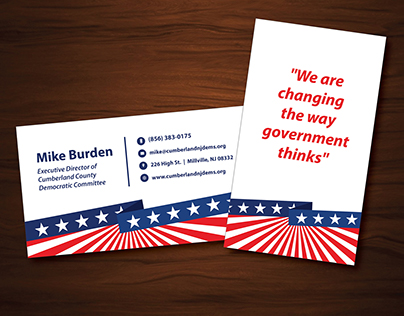 Election Business Cards