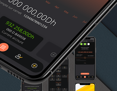 Attijariwafa - Banking app design UX / UI