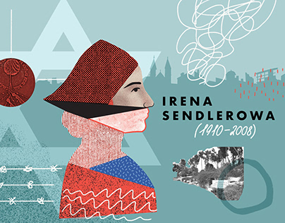Collage animation about Irena Sendlerowa