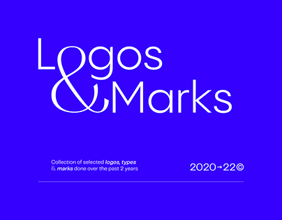 Project thumbnail - Logos & Marks | 2020→22©