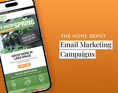 Home Depot Dynamic Email Campaigns