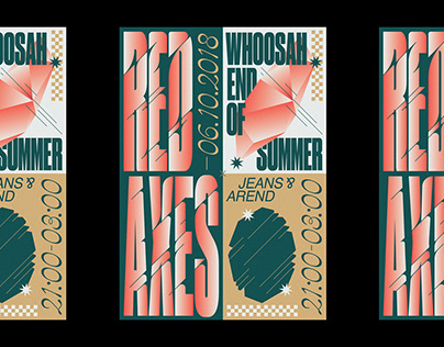 WHOOSAH END OF SUMMER Poster Campaign
