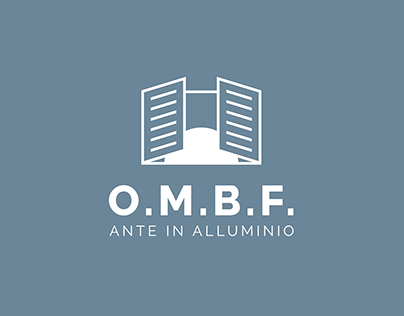 O.M.B.F. ANTE IN ALLUMINIO - logo styleguide