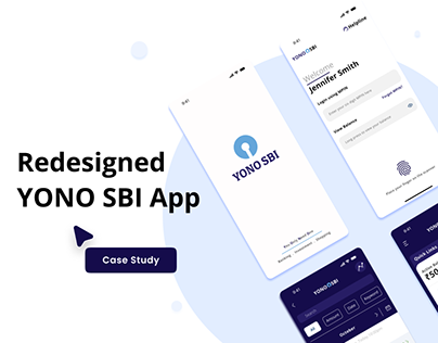 Redesigned YONO SBI Bank application.