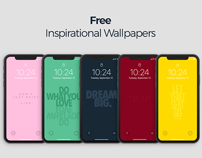 Five Free Inspirational iPhone Wallpapers