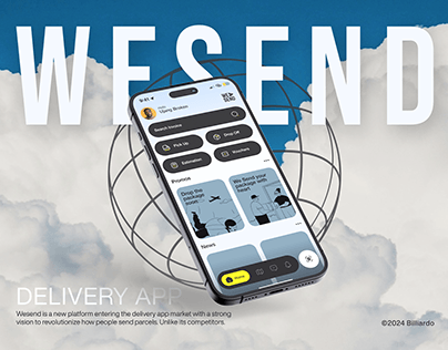 Project thumbnail - Wesend - Mobile App UI Design