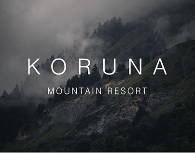 Landing page for Mountain resort