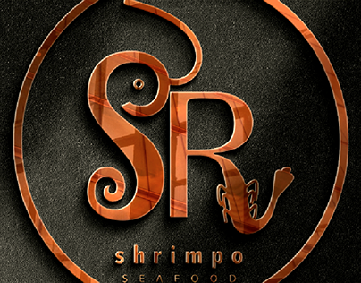 Shrimpo's "seafood restaurant" logo