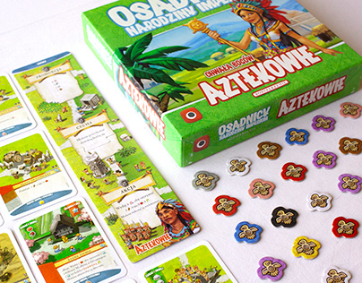IS: Aztecs in polish, a board game by Portal Games
