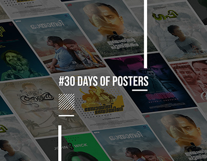 30 Days of Posters & Type - Vol-1