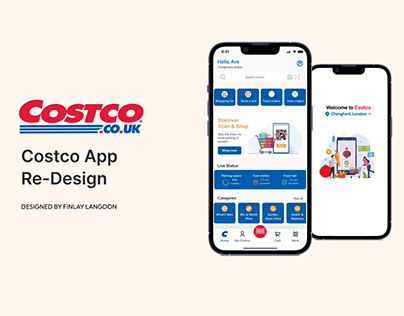Costco App Re-design - UX case study