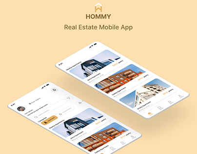 Project thumbnail - Real Estate Mobile App (HOMMY)
