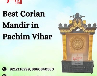 Best Corian Mandir in Pachim Vihar