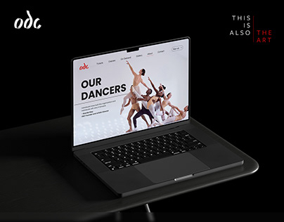 Dance School Website redesign