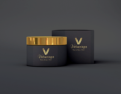 Beauty Product Valenciaga Logo