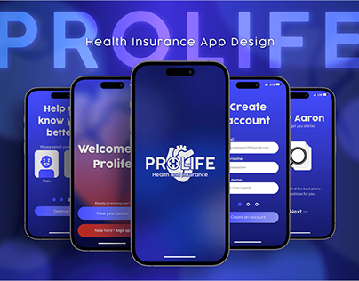(WIP) PROLIFE | App Design