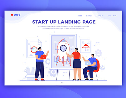 Creating Professional Landing Page and Website