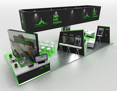 cyberview - stand exhibition