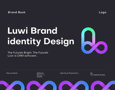 Luwi Visual Branding identity, logo design, branding